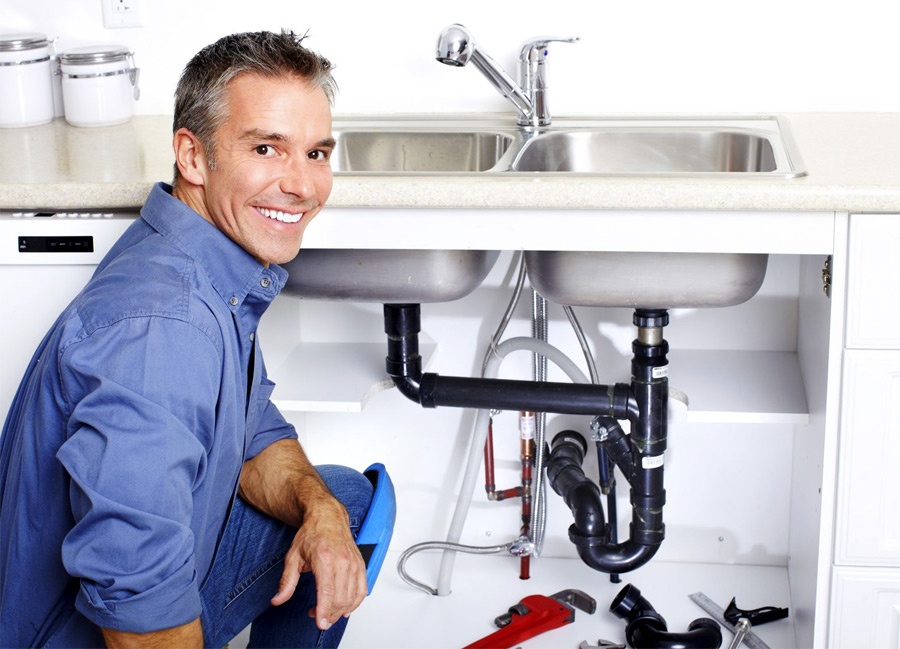 Plumbing service illustration for a Florida Keys property